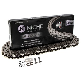 NICHE Drive Sprocket Chain Combo for Kawasaki Ninja 500 EX500 GPZ500 Front 16 Rear 41 Tooth 520V O-Ring 104 Links