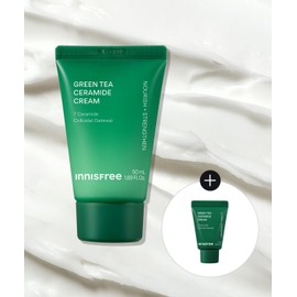 Innisfree [Gift with Purchase] Green Tea Ceramide Cream (Tube) 50mL + 15mL 1 piece