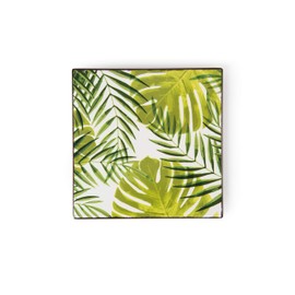 Excelsa Foliage Ceramic and Cork Coaster