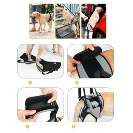Dog Care Harness, Dog Harness, Waist Band, For Large Dogs, Walking, Large Dog Harness, Adjustable Foot Support Harness, Pet Supplies