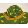 Wonder Nation Boys Sun Hat Bucket One Size Green Dino