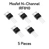 Set of 5 MOSFET N-Channel IRF840