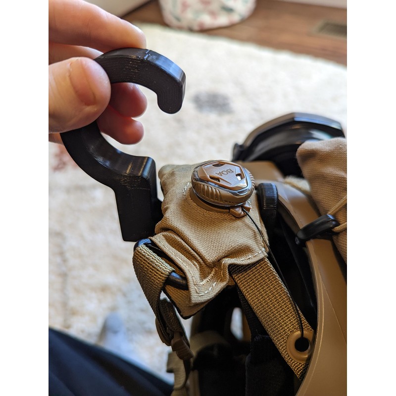 Bump and Tactical Helmet Hanger Gear Mount Holder Storage Rack