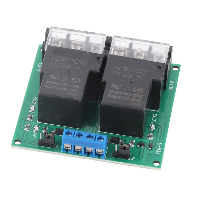 Powerful 30A Relay Module DC 5V - Bi-Directional Two-Way Optocoupler