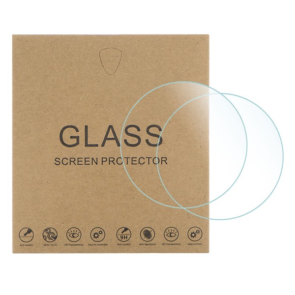 HARFINGTON 5pcs Watch Glass Screen Protectors 38mm Violet Tempered Glass