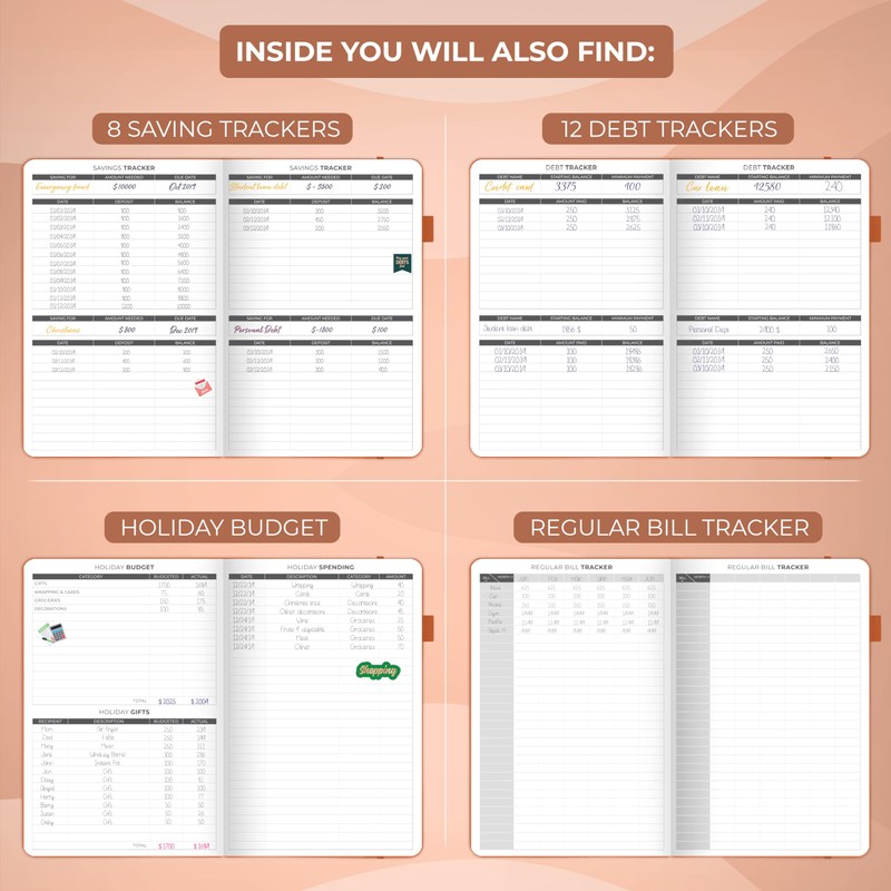 Clever Fox Budget Planner - Expense Tracker Notebook. Monthly Budgeting