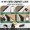 Dhiedas Smart RFID Cabinet Lock, Hidden Digital Electronic Bluetooth RFID