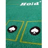 Craps & Texas Hold'em Poker Essentials Set: 2-Sided 6ft x