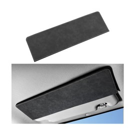 Zpana Sun Visor Extender for Car, Anti-Glare Adjustable Vehicle Visor Extension Sun Blocker, Clip-on Auto Sunshade Attachment for Safe Driving, Fits Most SUV Sedan Truck (Black)
