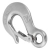 Durable Stainless Steel Clevis Slip Hook with Safety Latch Rowing