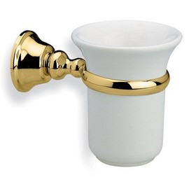 StilHaus SM10-16-637509810825 Smart Collection Toothbrush Holder, Gold