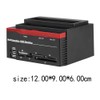 Dual Bay 2.5"/3.5" SATA & IDE HDD Enclosure Docking Dock