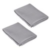 sourcing map 2 Pcs Speaker Grill Cloth Stereo Mesh Fabric