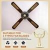 PATIKIL Ceiling Fan Blades Arms Replacement, 3 Pcs 52" Fan