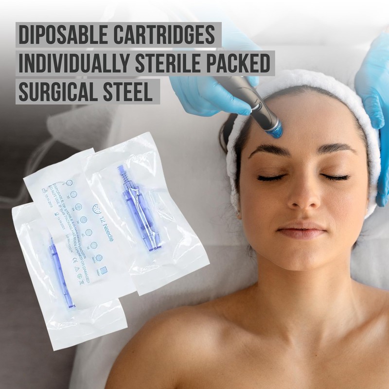 10 x 12 Pins for Dermapen A1 and A6 (Compatible