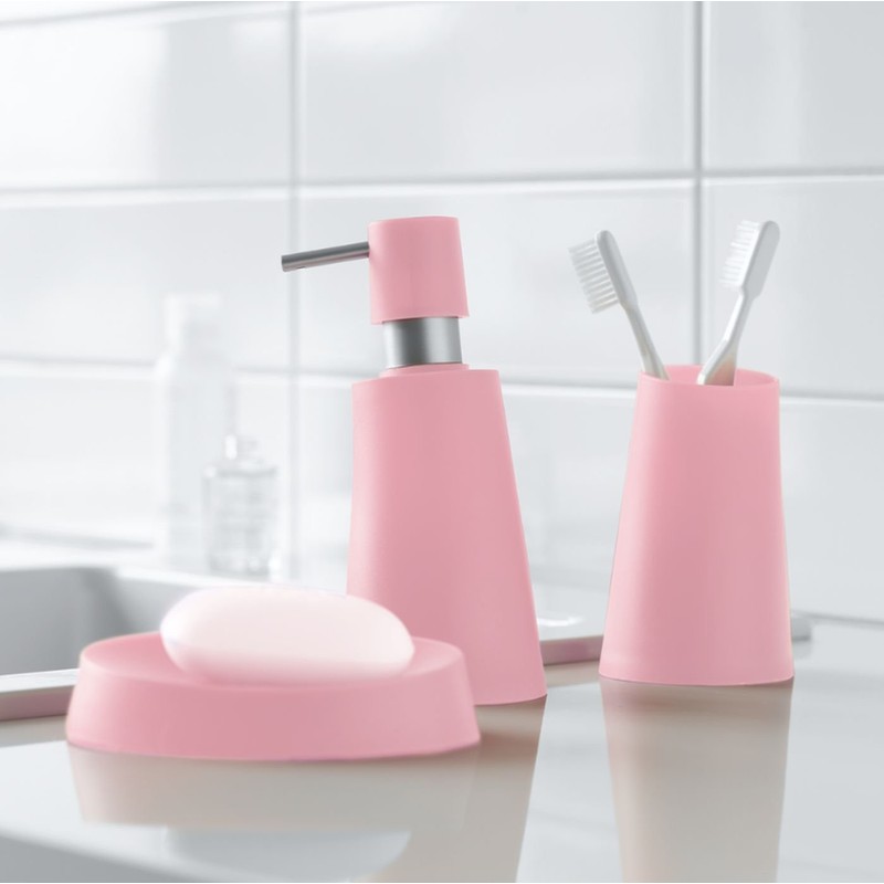 Spirella WC Bürste Klobürste Toilettenbürste hochwertig „Move“ mit hygienischem Behälter