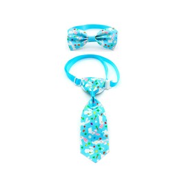 Easter Dog Necktie Pet Bow Ties Collar Pet Bow Easter Puppy Neck Tie Bowtie JPE06 (F)
