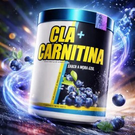 Cla + Carnitina Ultra Bhp Variedad Sabores Sabor Mora Azul