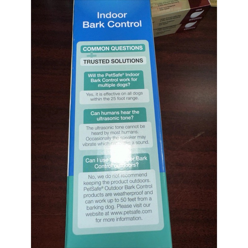 PetSafe Ultrasonic Indoor Bark Control Stop Dog Barking PBC00-15266 NEW
