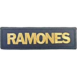 Ramones - Gold Logo Woven Patch