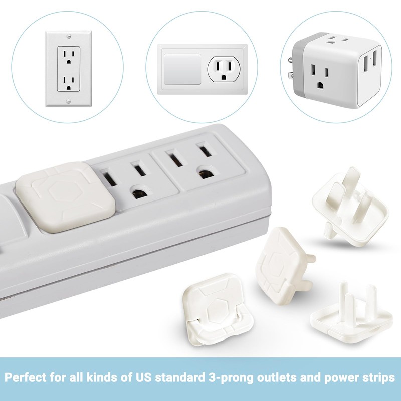 Outlet Covers Baby Proofing, 40 Pack Child Proof Plug Socket