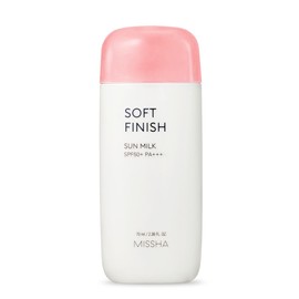 Missha All Around Safe Block Soft Finish Sun Milk 70ml / 미샤 올 어라운드 세이프 블록 소프트피니쉬 선 밀크 70ml