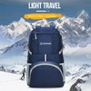 ZOMAKE 35L Lightweight Foldable Backpack - Packable Foldable Rucksack,Packable Backpcks