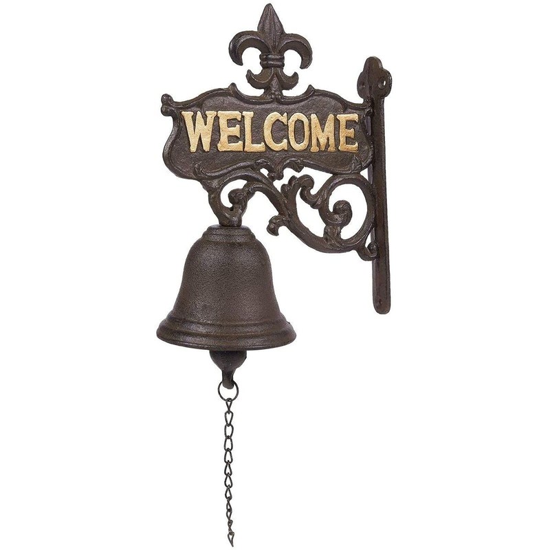 Juvale Dinner Bell Outdoor - 6.7 x 8.9 x 0.8