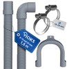 VIOKS Flexible Waste Water Hose Washing Machine 1.5 m 19/22