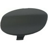 Front Left Bumper Blank Tow Towing Eye Cover Black FOR
