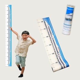 Height comparison poster, Made in Japan, Shinkansen "N700S", Height Chart on Wall, Height up to 72.8 inches (185 cm), Can be measured, Kindergarten Entrance, School Entrance, Present, Plastic Film
