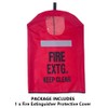 Fire Extinguisher Cover with Reflective Strap, Heavy Duty Fire Sa-fety