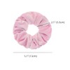 2 Pcs Pink Color Large Size Scrunchies for Hair Women