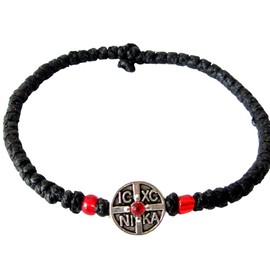 IconsGr Handmade Christian Orthodox Komboskoini Chotki Prayer Rope ICXC NIKA