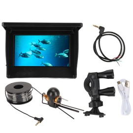 Fish Finder Visual 5 Inch HD IPS Screen Underwater Fishing Camera with Sun Visor for Ice Lake Sea Boat Fishing