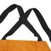 Welding Apron Leather Adjustable Strap Anti Splashing Flame Retardant for