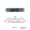 Smart Flex FU-4023C Drain Flex, Flat Inner Surface, φ1.6 x