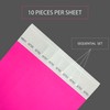 CINTAPUNTO® Neon Pink 3/4 inch Event Wristbands, Pack of 1000,