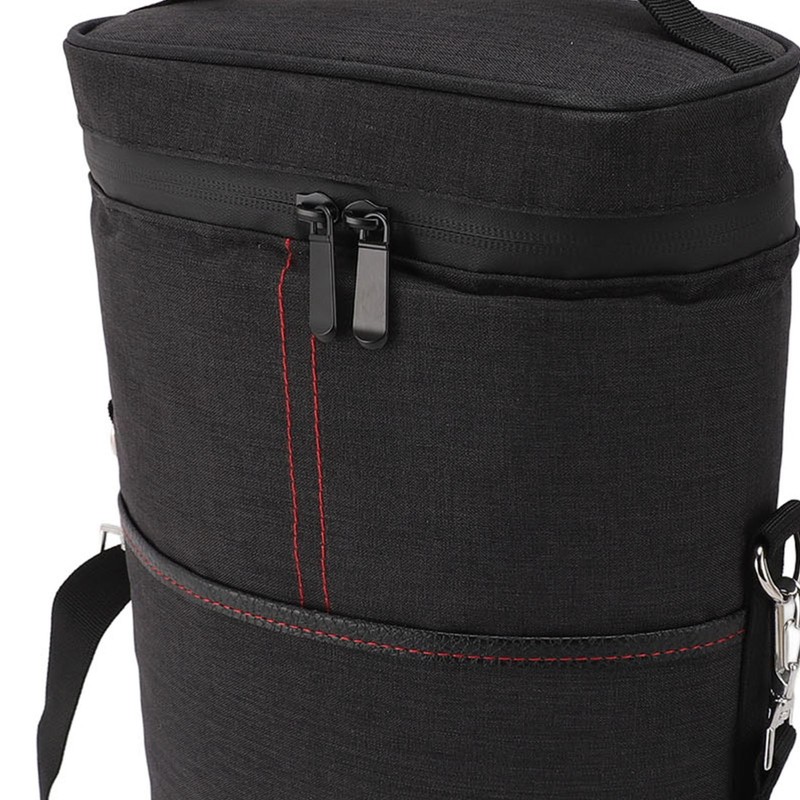 2 Bottle Wine Cooler Bag Leakproof Insulated Padded Wine Carrier
