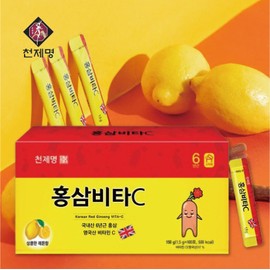 Cheonjemyeong Red Ginseng Vitamin C 100 Packets / 천제명 홍삼비타민C 100포