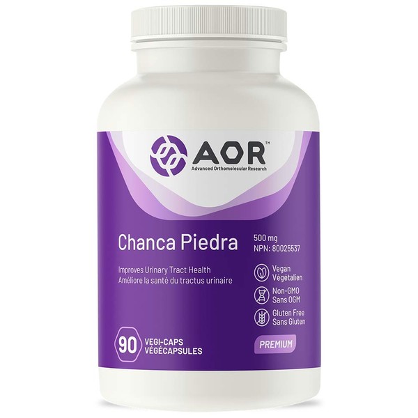 AOR - Chanca Piedra 90 Capsules - Improves Urinary Tract Health