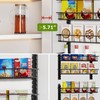 Churboro Over the Door Pantry Organizer Rack with 9 Adjustable