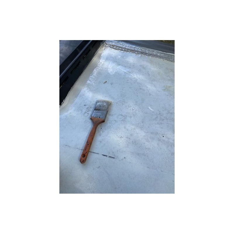 Hercules White RV Roof Coating - Rubber Roof Sealant -