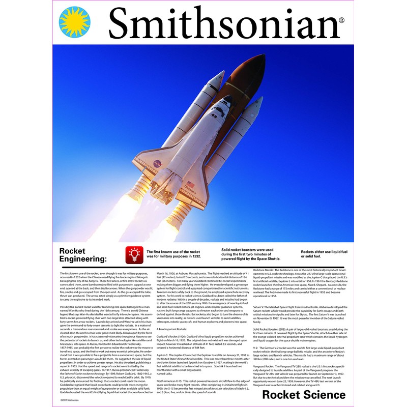 Smithsonian Science Activities Rocket Science Kit