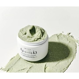 Limpiador Facial Coreano Mochi de Arroz Verde, Exfoliante Suave, 120g