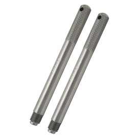 Tissting 2 Pcs Wheel Alignment Pin M14 x 1.25 Aluminum Alloy Wheel Hanger Rim Stud Pilot Pin Mounting Guide Tool for Changing Tires