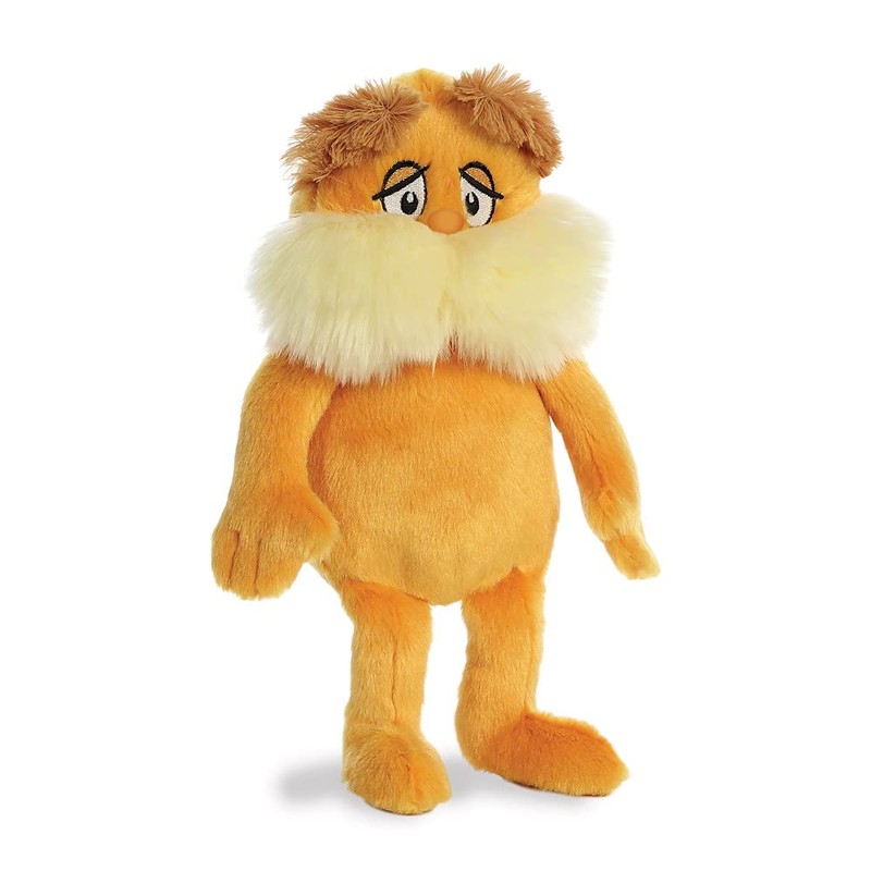 Aurora, 15920, Dr Suess, The Lorax 7.5In, Soft Toy, Orange