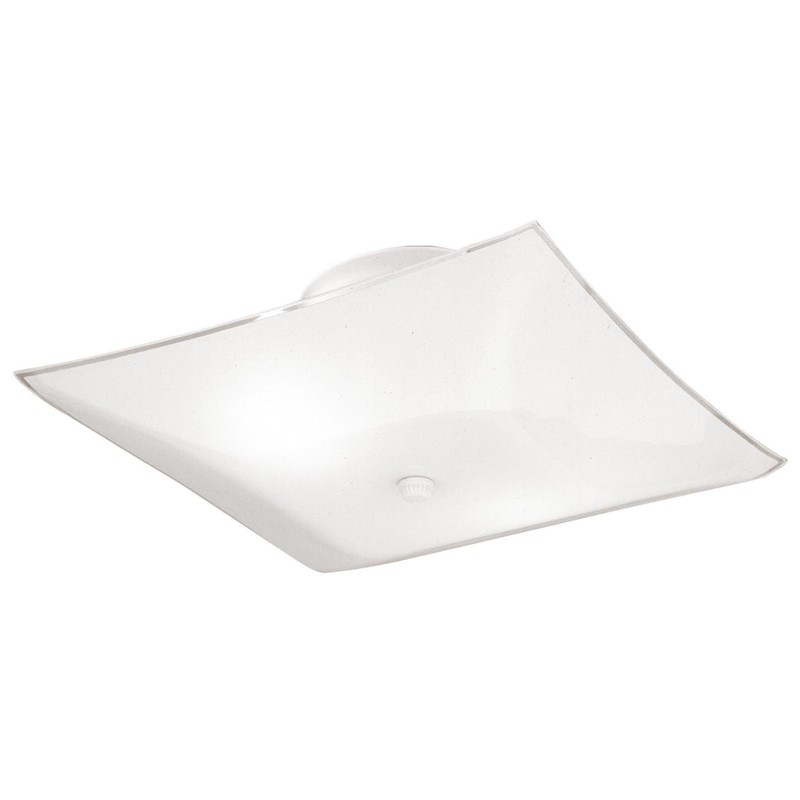 Westinghouse 66201 Semi-Flush Mount Square Ceiling Fixture