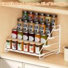 Gucass Pack of 2 4 Tier Spice Rack, Standing, Spice