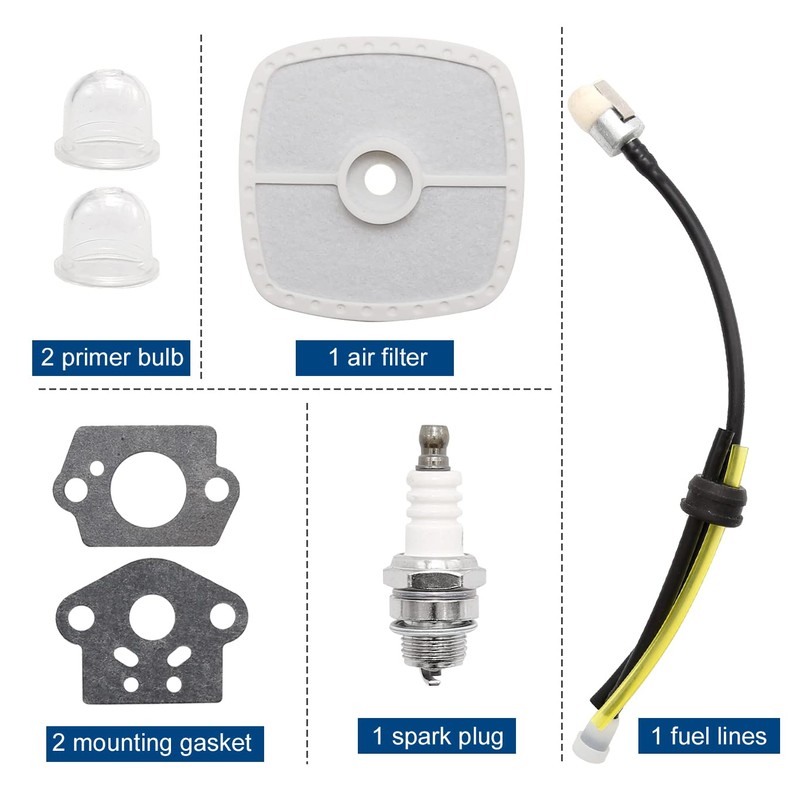 Anxingo SRM225 Carburetor Replacement for Echo RB-K93 GT225 PE225 PAS-225